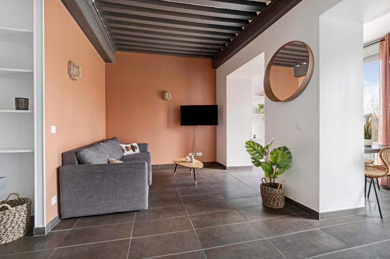 Lyon Cite- Appartement Vue Rhone Terrasse-Caluire Exterior photo